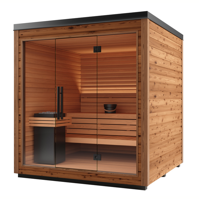 Auroom Mira 2-5 Person Outdoor Cabin Sauna