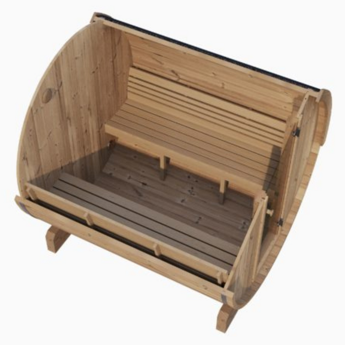 SaunaLife Ergo-Series Model E8 6-Person Sauna Barrel