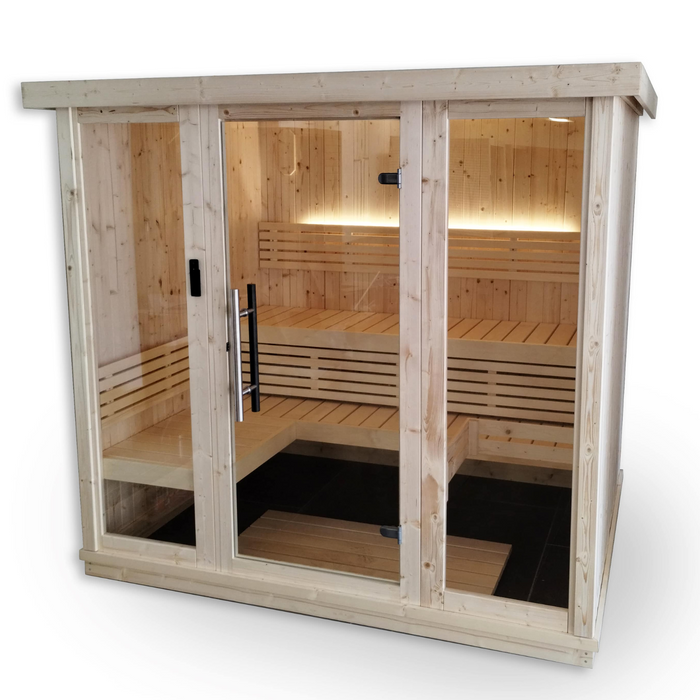 SaunaLife Xperience-Series Model X7 6-Person Indoor Home Sauna