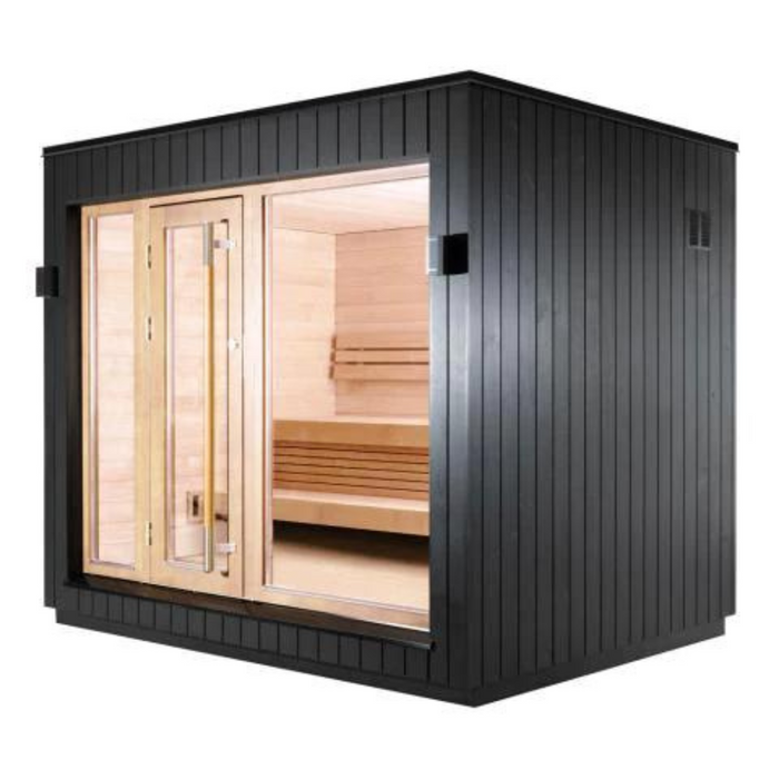 SaunaLife Garden-Series Model G7S Pre-Assembled 6-Person Outdoor Home Sauna