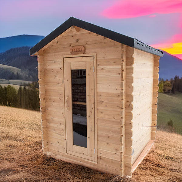 Dundalk Granby 2-3 Person Outdoor Cabin Sauna