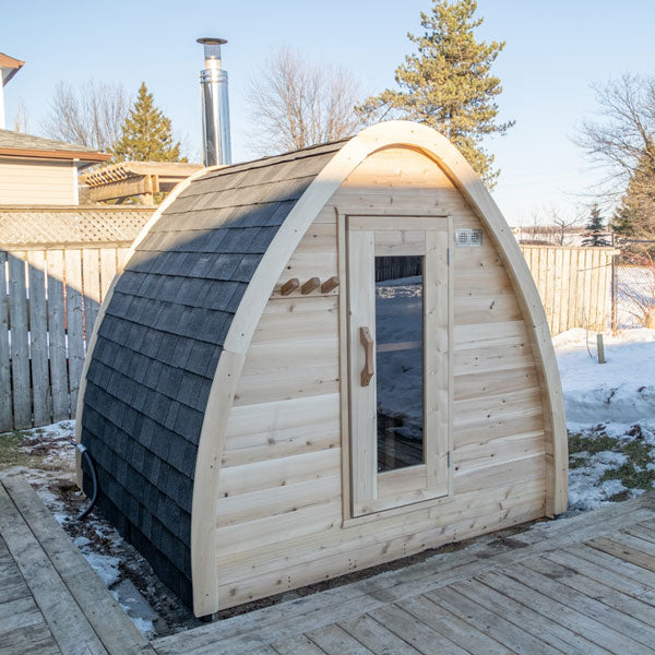 Dundalk MiniPOD 4-Person Outdoor Sauna