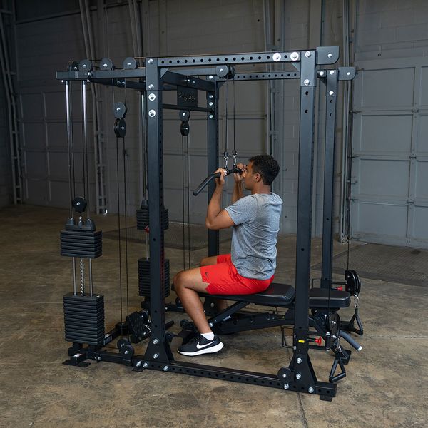 Body-Solid GPRFTS Functional Trainer Attachment with Weight Stacks