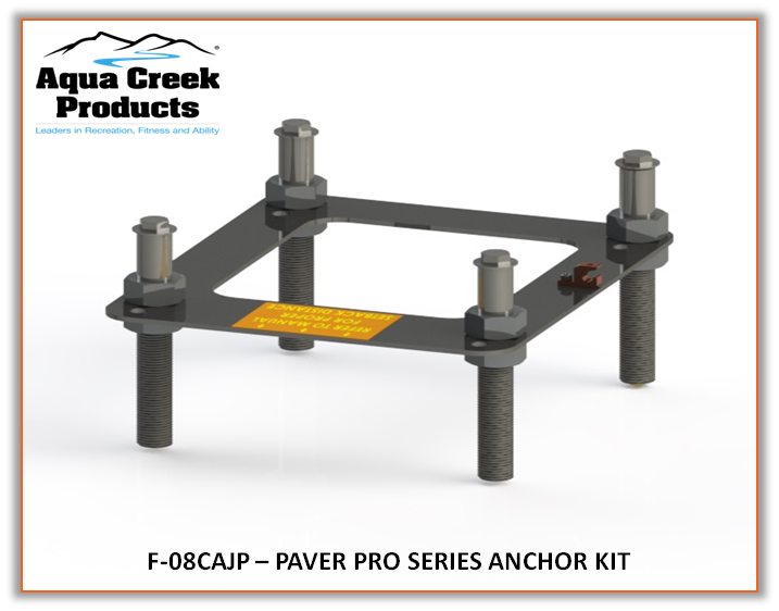 Aqua Creek F-08CAJP Pro Series Paver Anchor Kit