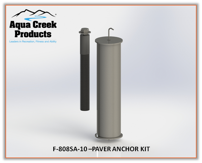 Aqua Creek Revolution & Mighty Series Anchor Kit For Paver Applications