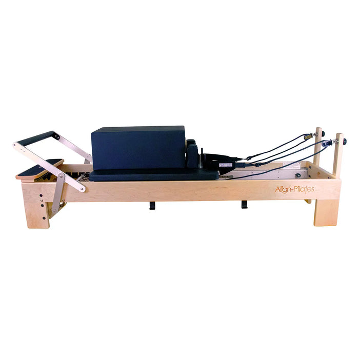 Align-Pilates M8-Pro Maple Wood Pilates Reformer with Sitting Box