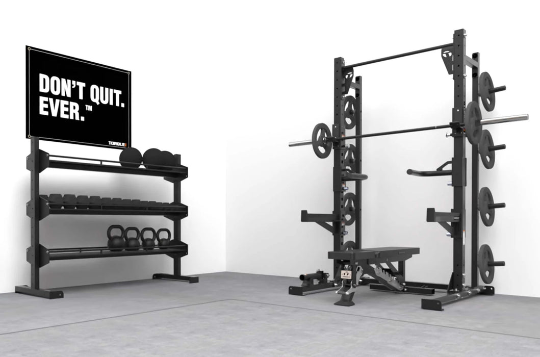 Torque High Squat Rack - Ultimate Freeweight Package