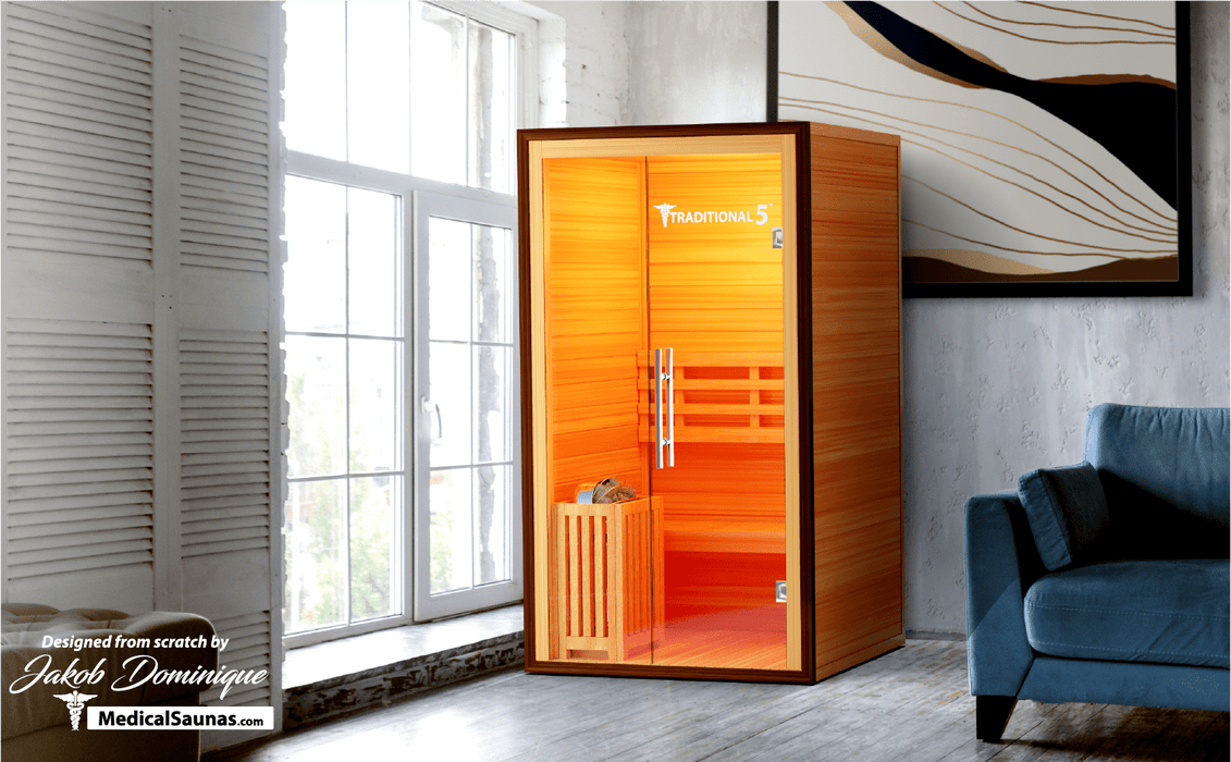 Medical Breakthrough Traditional 5  Steam Sauna