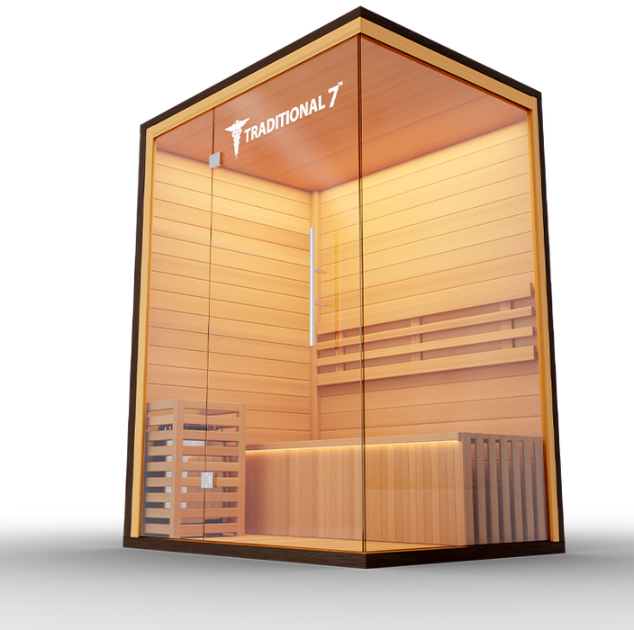 Medical Breakthrough Traditional 7 Steam Sauna