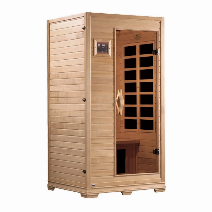 Golden Designs Studio Elite 1-2-person PureTech Near Zero EMF (Under 2MG) FAR Infrared Sauna