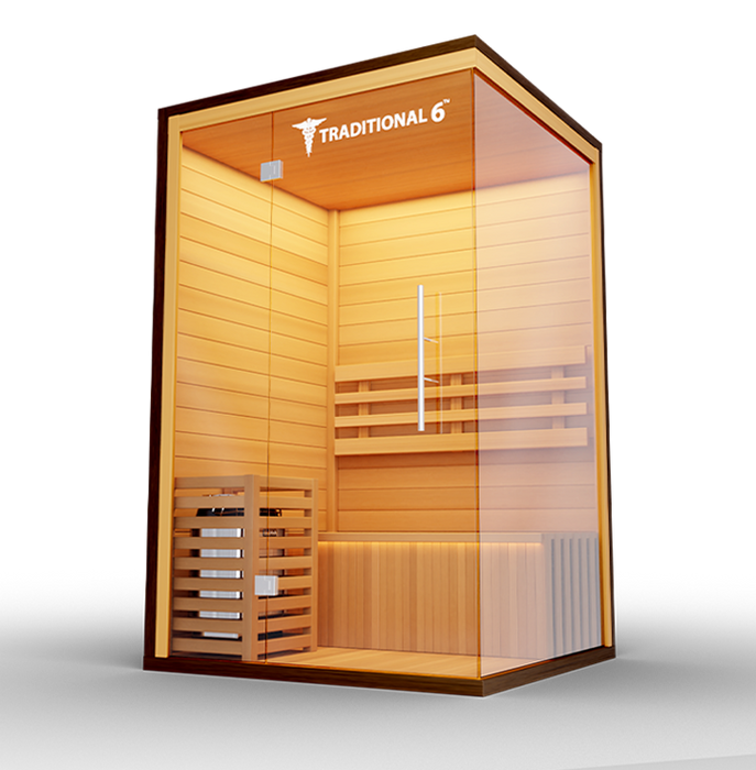 Medical Breakthrough Traditional 6 Steam Sauna