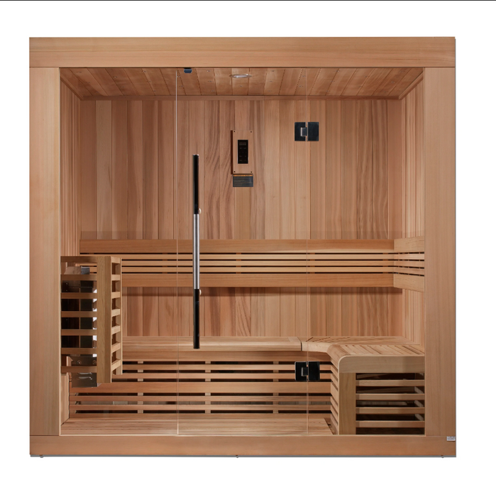 Golden Designs Copenhagen Edition 3-Person Traditional Steam Sauna