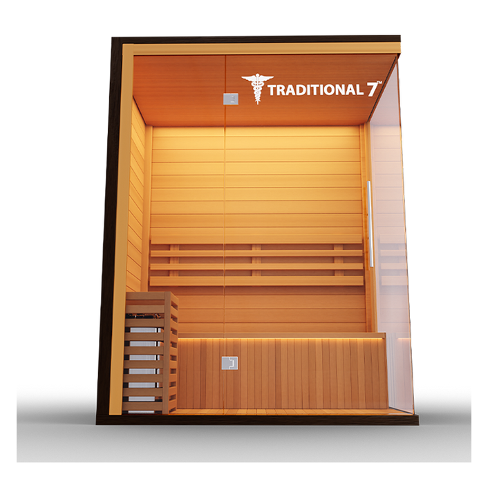 Medical Breakthrough Traditional 7 Steam Sauna