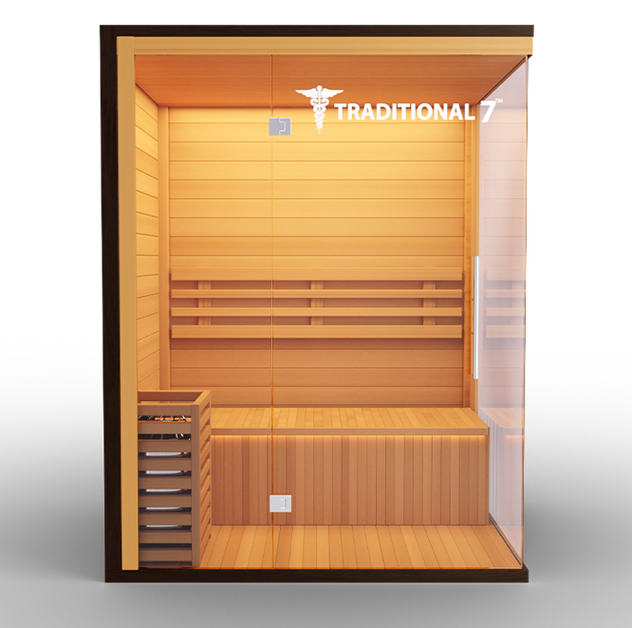 Medical Breakthrough Traditional 7 Steam Sauna