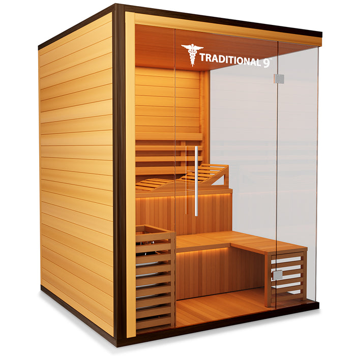 Medical Breakthrough Traditional 9 Steam Sauna