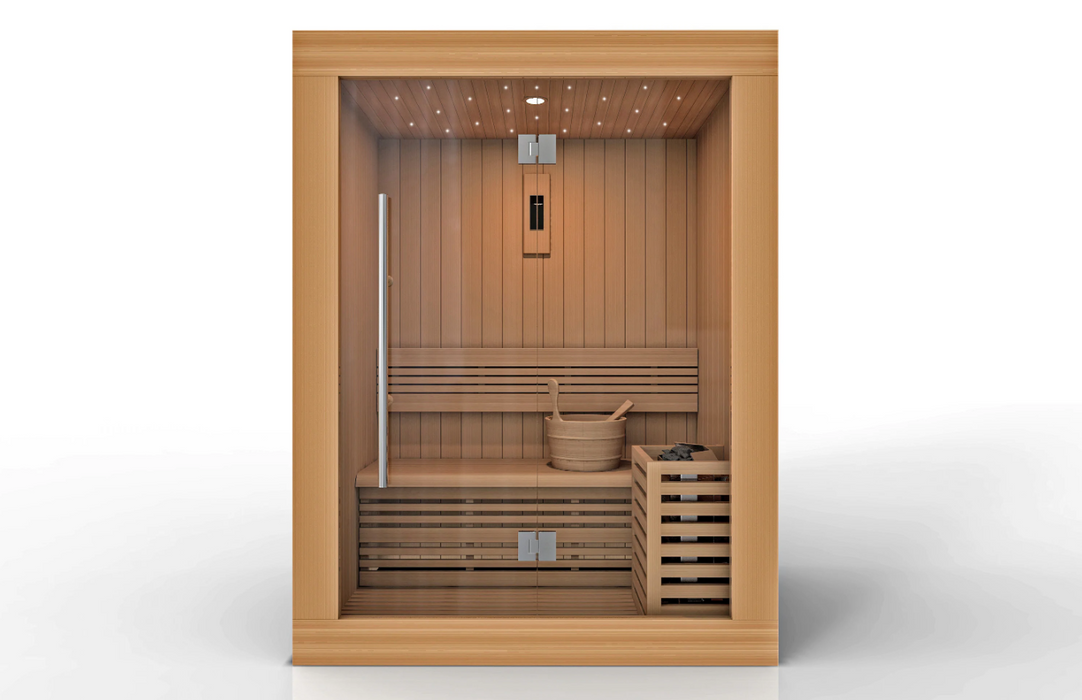 Golden Designs Sundsvall Edition 2-Person Traditional Steam Sauna