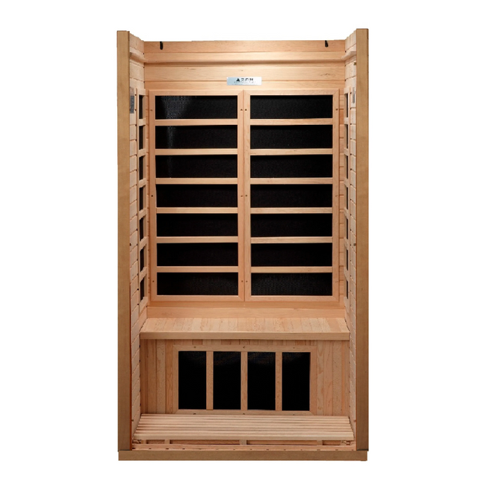 Golden Designs Geneva Elite 1-2-person PureTech Near Zero EMF (Under 2MG) FAR Infrared Sauna