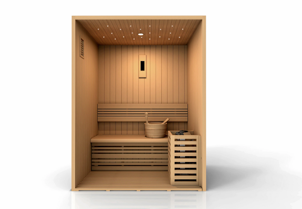 Golden Designs Sundsvall Edition 2-Person Traditional Steam Sauna