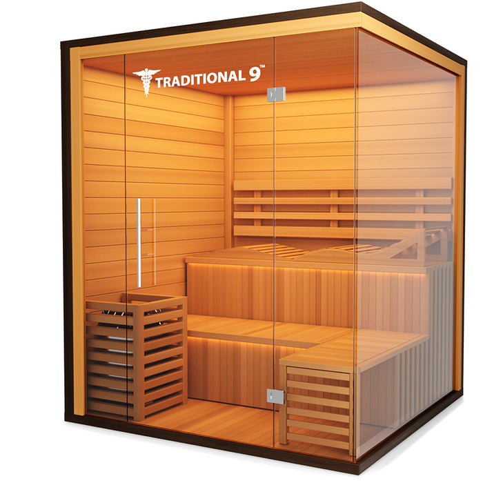 Medical Breakthrough Traditional 9 Steam Sauna