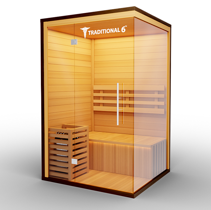 Medical Breakthrough Traditional 6 Steam Sauna