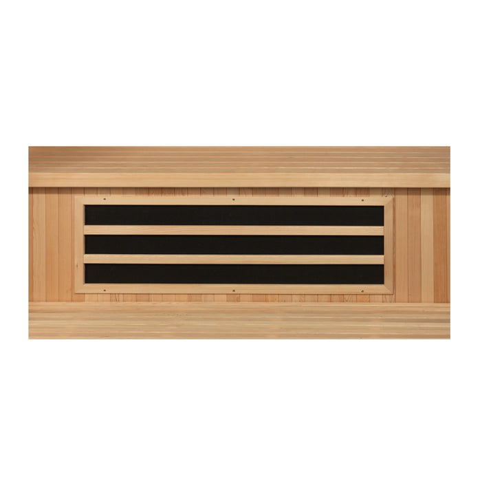 Dynamic Santiago 2-person Low EMF (Under 8MG) FAR Infrared Sauna (Canadian Hemlock)