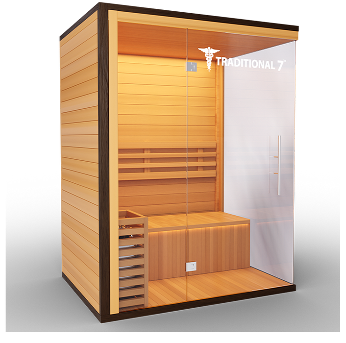 Medical Breakthrough Traditional 7 Steam Sauna