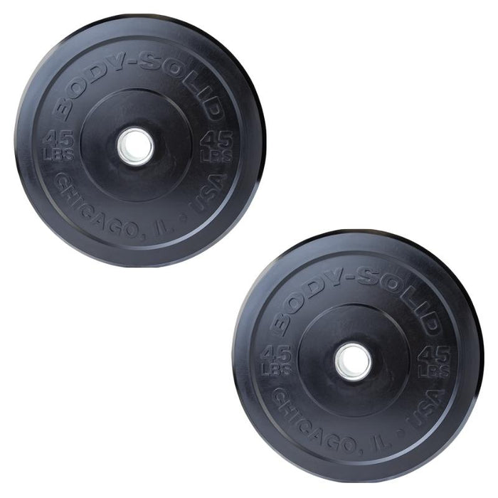 Body-Solid OBPX Chicago Extreme Bumper Weight Plate Set