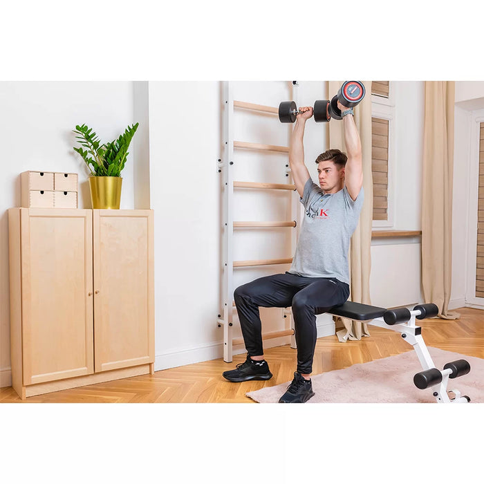 BenchK 723 Complete Wall Bar Home Gym