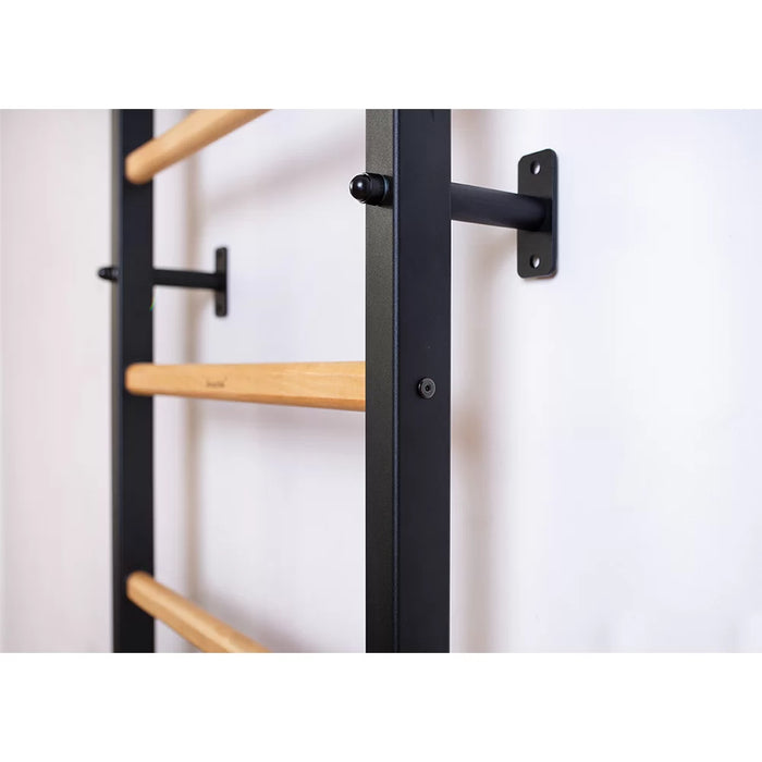 BenchK 711 Basic Wall Bar Home Gym with Wooden Pull Up Bar