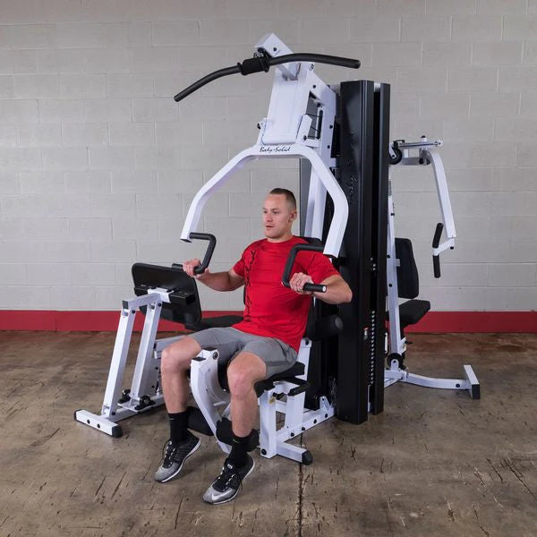 Body-Solid EXM3000LPS Multi Station Home Gym with VKR30 Vertical Knee Raise Attachment Package