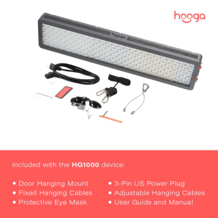 Hooga HG1000 - Full Body Red Light Therapy Device