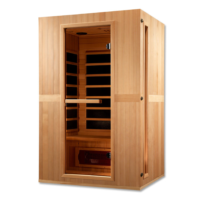 Maxxus Serenity Dual Tech 2-person Low EMF FAR Infrared Sauna (Canadian Hemlock)