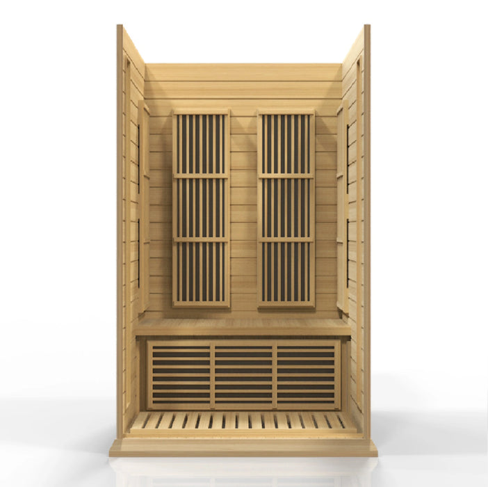 Maxxus 2-person Low EMF FAR Infrared Sauna (Canadian Hemlock)