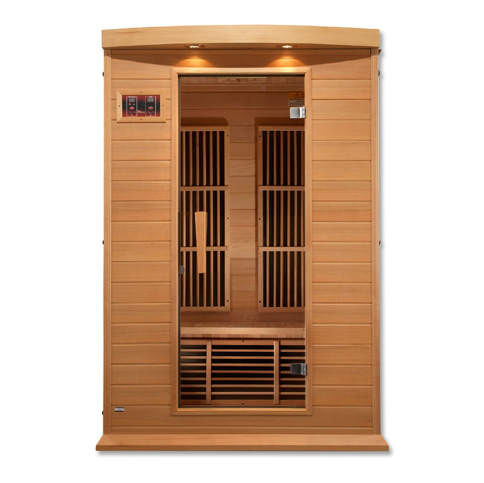 Maxxus 2-person Low EMF FAR Infrared Sauna (Canadian Hemlock)