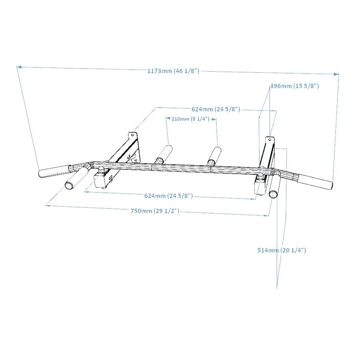 BenchK PB2 Steel Pull Up Bar