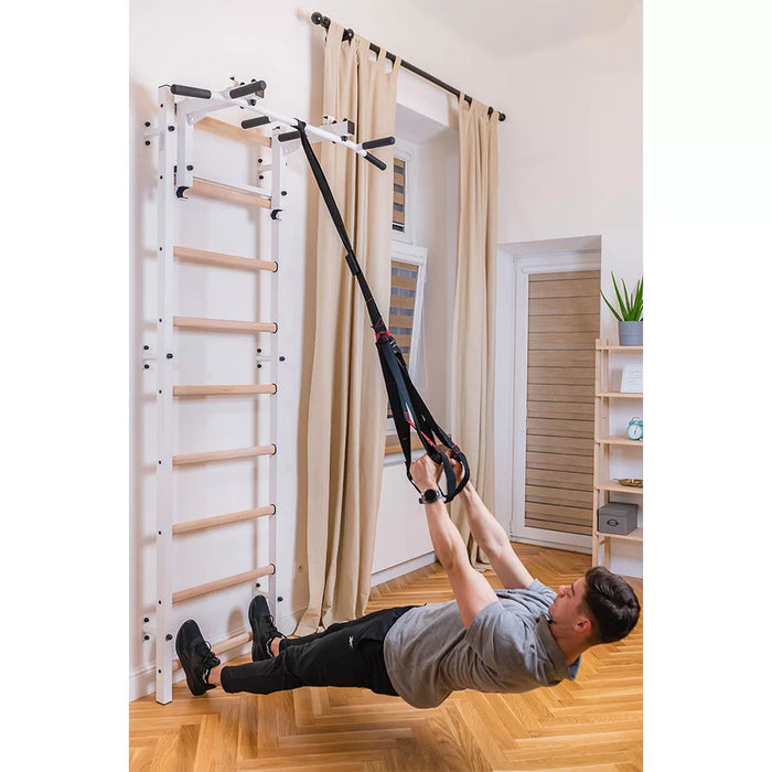 BenchK PB3 Steel Pull Up Bar/Barbell Holder Attachment