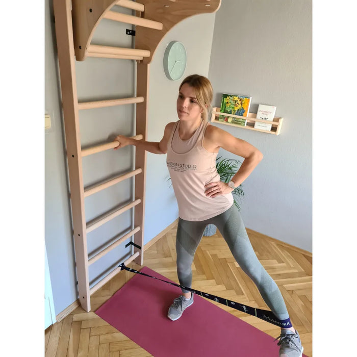 BenchK 111 Children's Swedish Ladder Wall Bar Home Gym