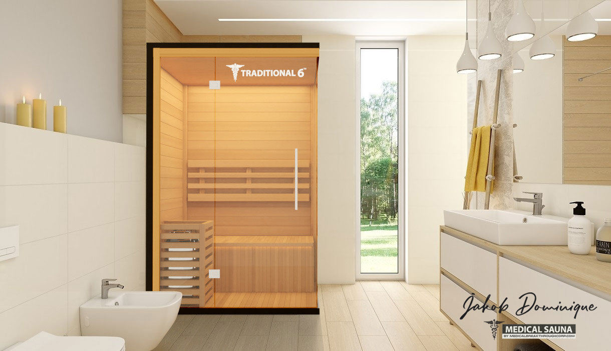 Medical Breakthrough Traditional 6 Steam Sauna