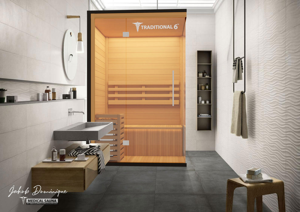 Medical Breakthrough Traditional 6 Steam Sauna