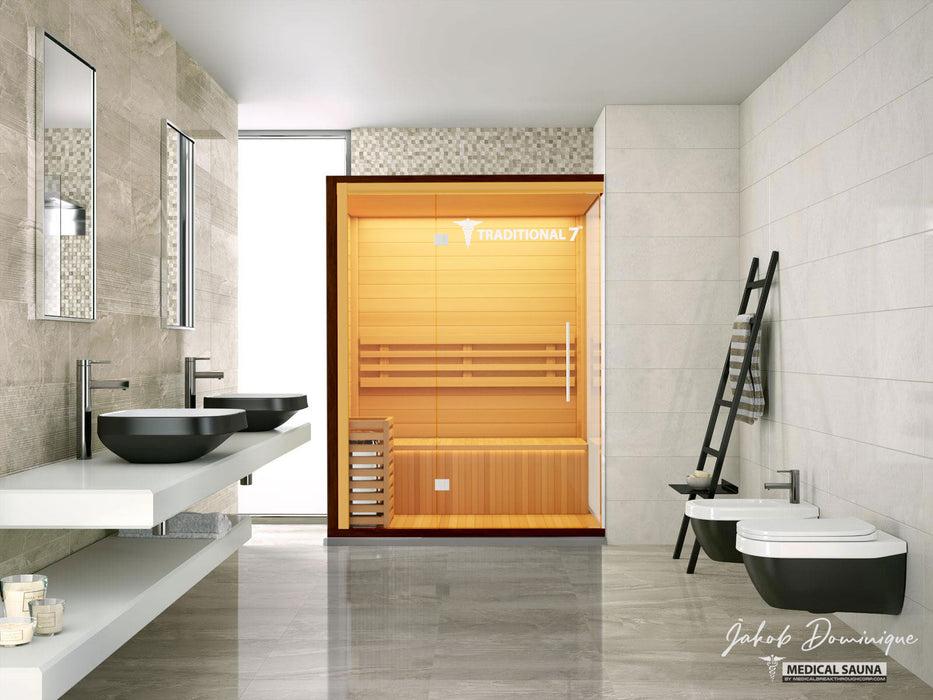 Medical Breakthrough Traditional 7 Steam Sauna