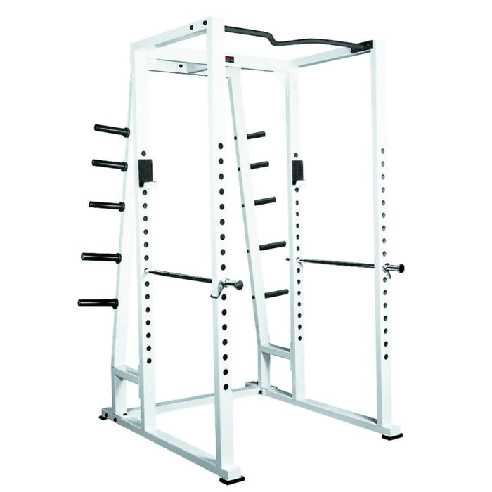 York Barbell STS Power Rack with Weight Storage