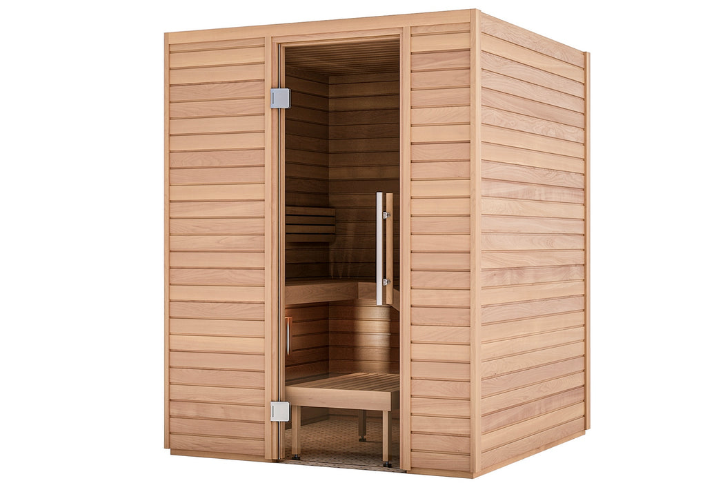 Auroom Baia 1-2 Person Essential Ergonomic Indoor Sauna