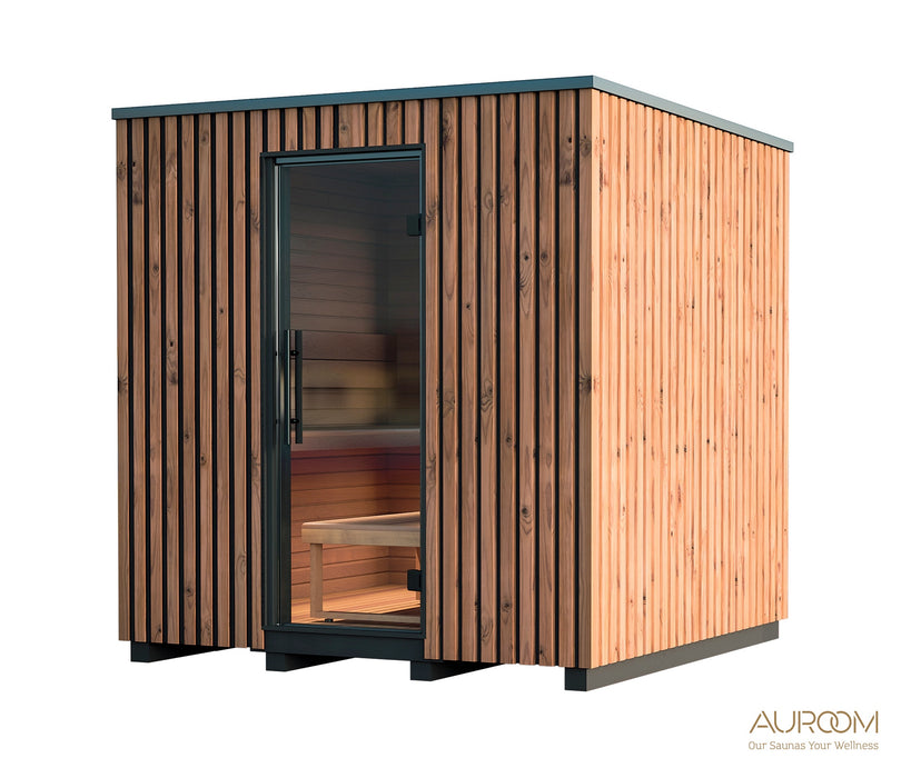 Auroom Garda 4-6 Person Essential Outdoor Sauna | Thermo-Pine