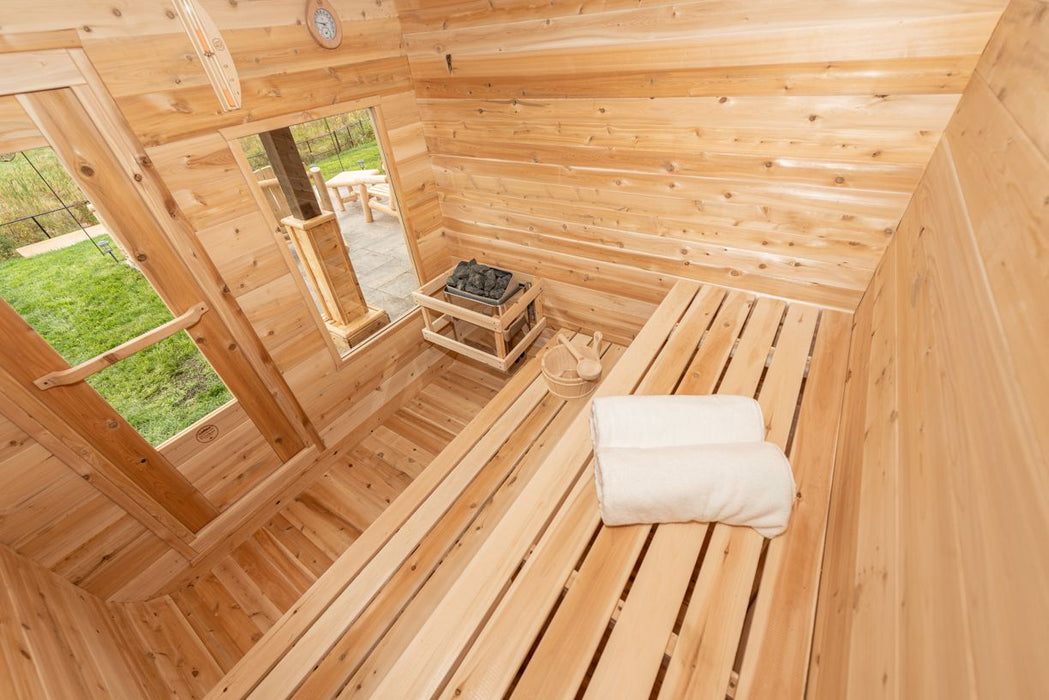 Dundalk Luna Outdoor Sauna - Canadian Timber CTC22LU