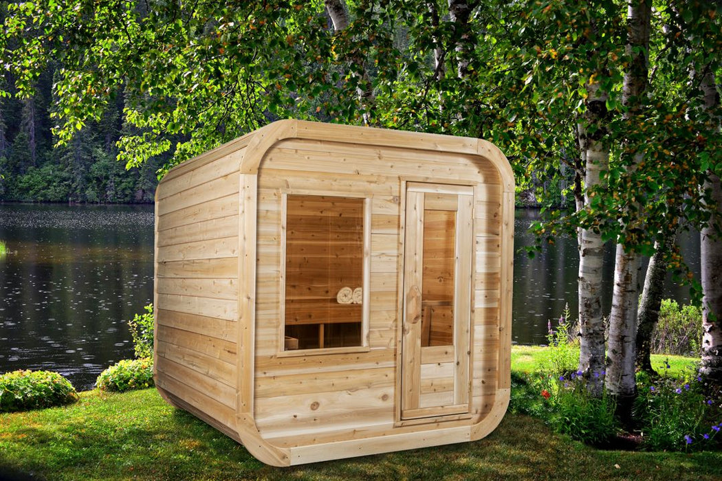 Dundalk Luna Outdoor Sauna - Canadian Timber CTC22LU