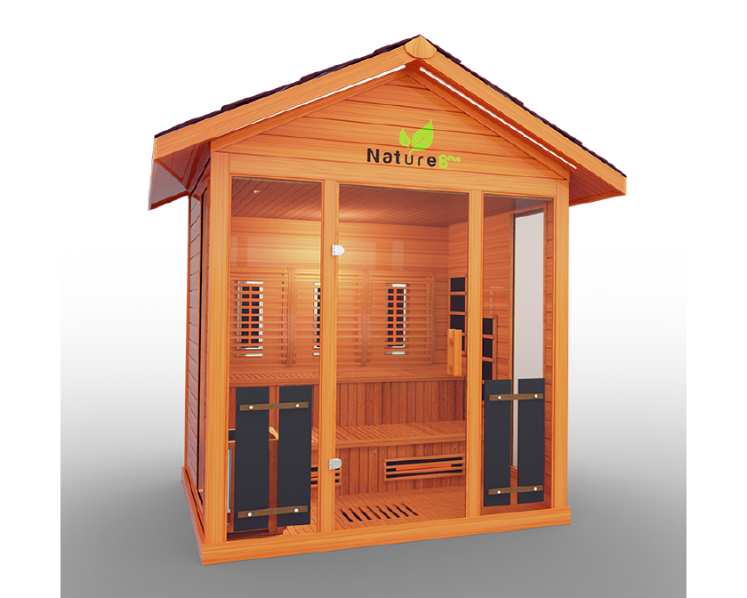 Medical Breakthrough Nature 8 Plus Outdoor Sauna