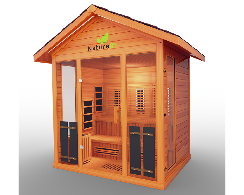 Medical Breakthrough Nature 8 Plus Outdoor Sauna