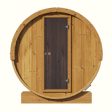 Private Label Thermo Spruce Barrel Sauna