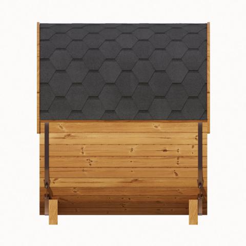 Private Label Thermo Spruce Barrel Sauna