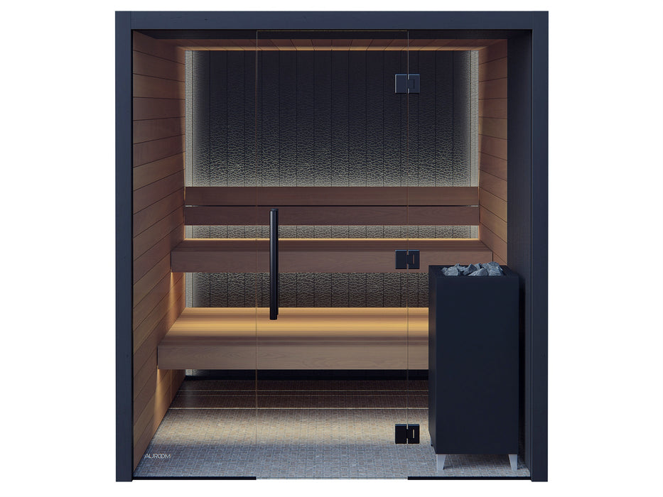 Auroom Vulcana Designer Indoor Sauna